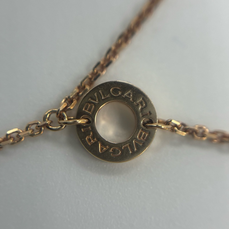 Bvlgari 白貝母扇子手鍊 白扇子手鍊 M/L-8
