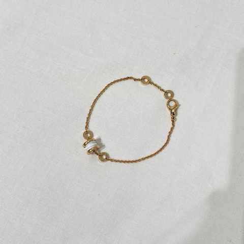 Bvlgari 白陶瓷手鍊 23年