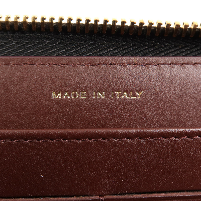 CHANEL 牛皮皮革Long Wallet金扣長錢包-6