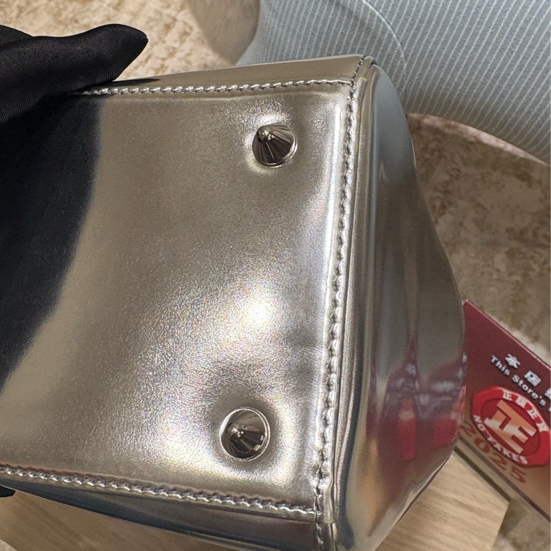 Lady Dior Sliver皮革 二手-5
