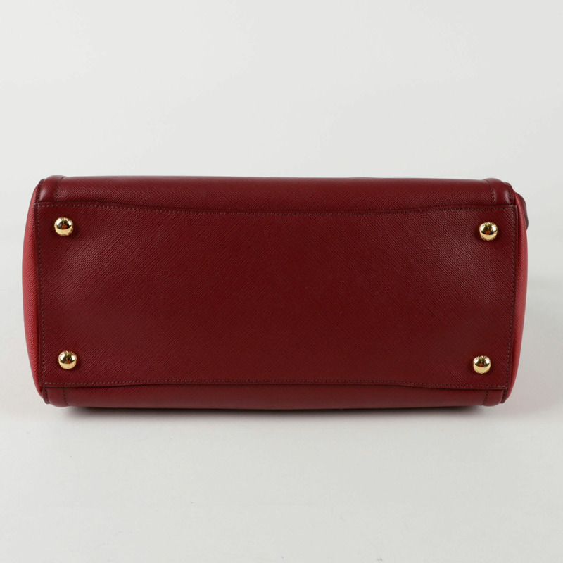 PRADA Saffiano Lux 手提單肩包 BN2438-6