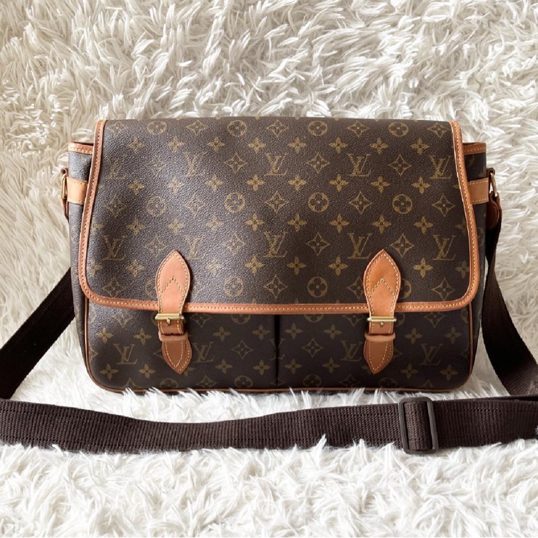 路易威登 Monogram Givessiere 單肩包 側背包 郵差包 斜挎包-5