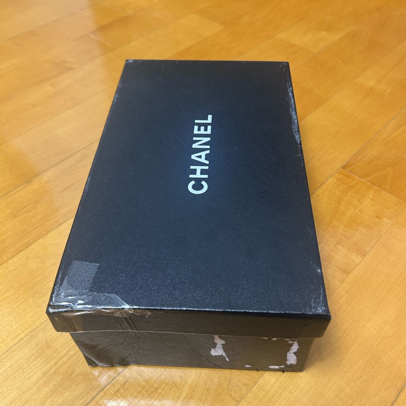 Chanel 牛仔平底鞋-9