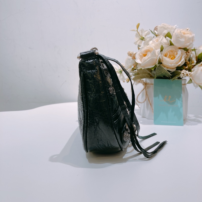 TW4508 BALENCIAGA巴黎世家迷你腋下兩用包包LE CAGOLE MINI BAG WITH CHAIN LAMBSKIN-5