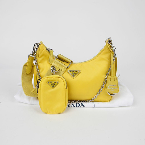 PRADA 1BH204 復刻版多功能單肩斜背包