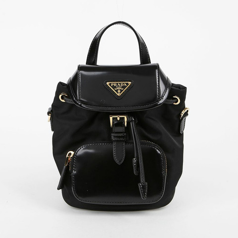 PRADA 1BZ075 尼龍小號肩斜背包