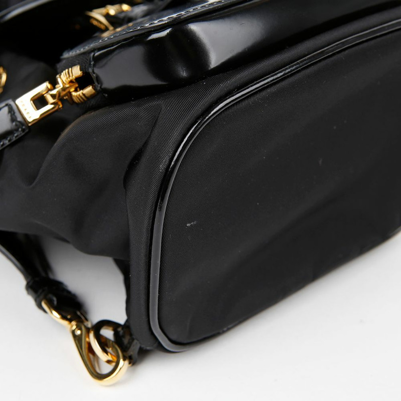 【包稅】PRADA 1BZ075 尼龍小號肩斜背包-6