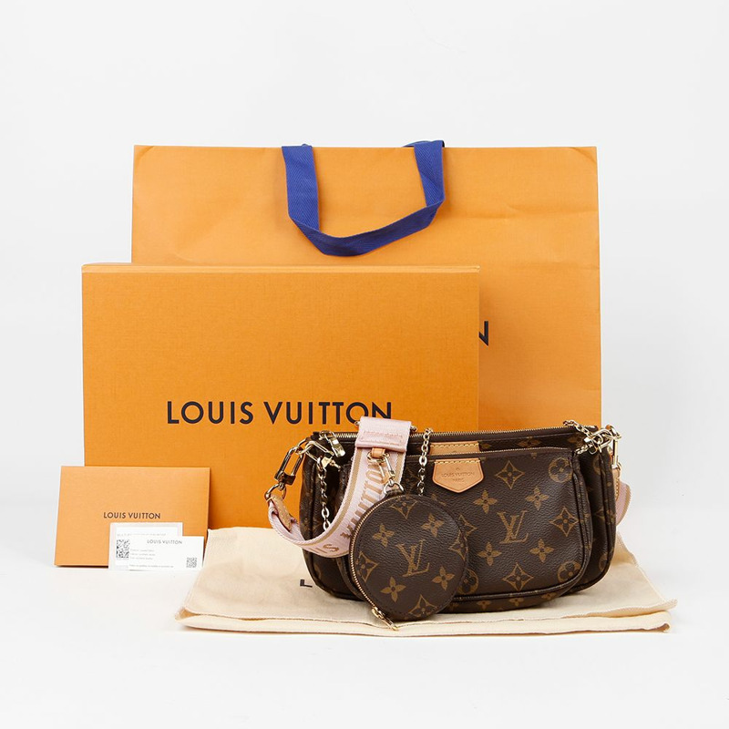 【包稅】LOUIS VUITTON M44840 多功能手拿包/斜背包-0