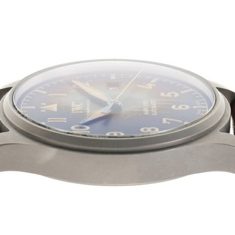 國際錶業公司 IWC 萬國錶飛行員系列馬克 18 傳承系列 IW327006 黑色自動腕錶 A-158918-5