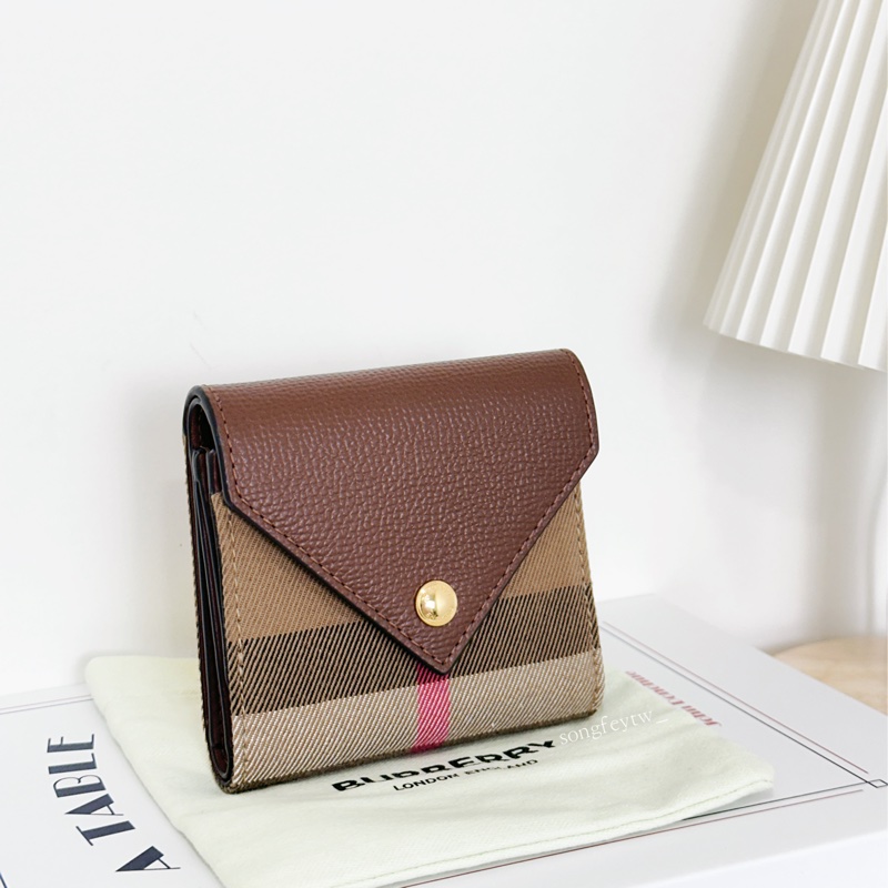 Burberry 經典格紋 三折長夾-2