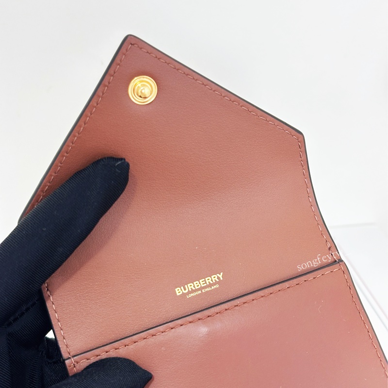 Burberry 經典格紋 三折長夾-5