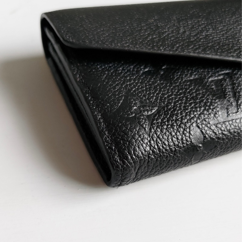 #LV Empreinte SARAH 黑色小牛皮信封式金釦長夾 Louis Vuitton-5