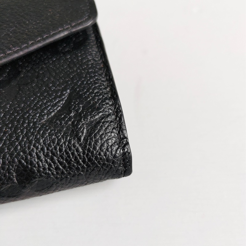 #LV Empreinte SARAH 黑色小牛皮信封式金釦長夾 Louis Vuitton-6