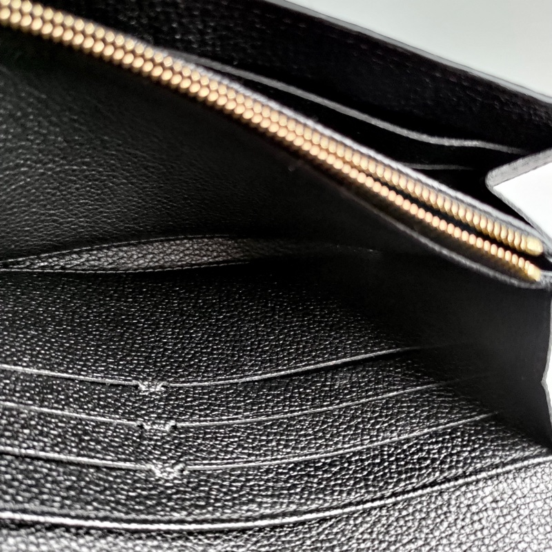 #LV Empreinte SARAH 黑色小牛皮信封式金釦長夾 Louis Vuitton-9