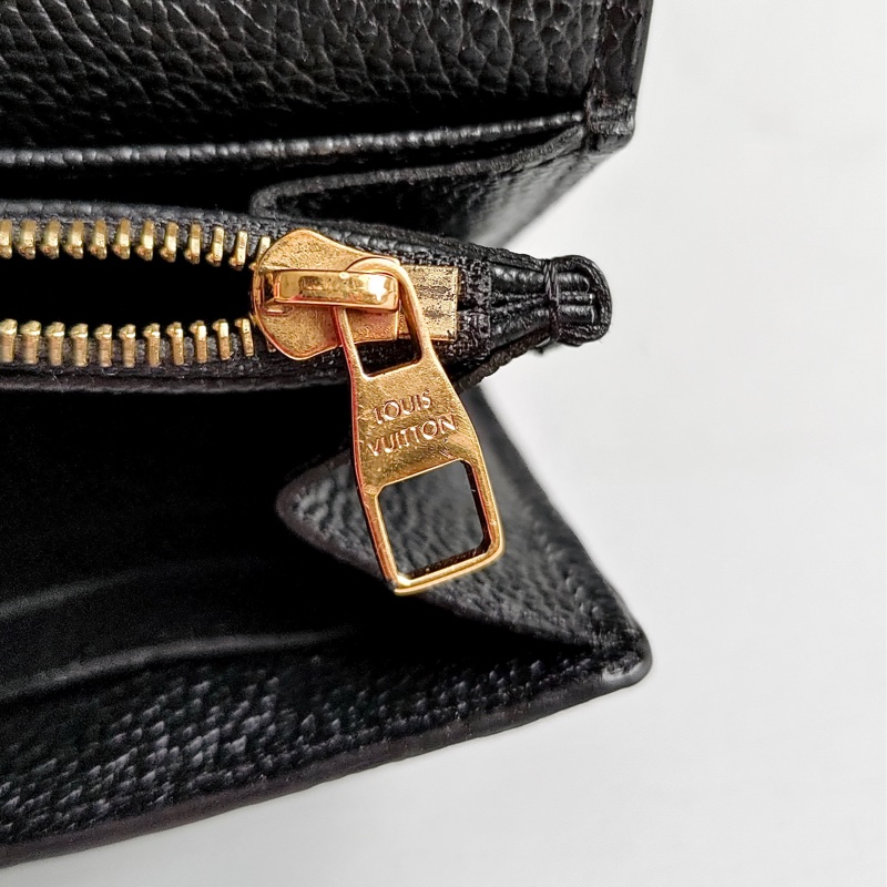 #LV Empreinte SARAH 黑色小牛皮信封式金釦長夾 Louis Vuitton-11