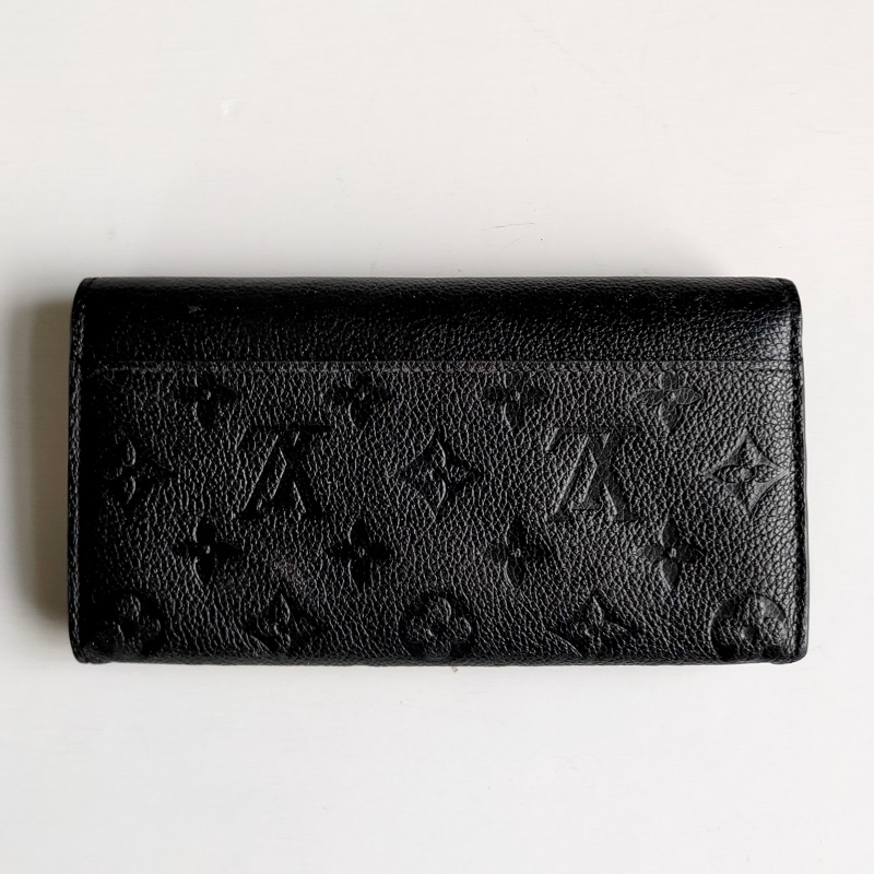 #LV Empreinte SARAH 黑色小牛皮信封式金釦長夾 Louis Vuitton-13