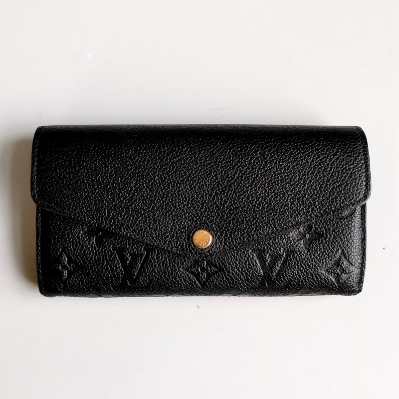 #LV Empreinte SARAH 黑色小牛皮信封式金釦長夾 Louis Vuitton-15