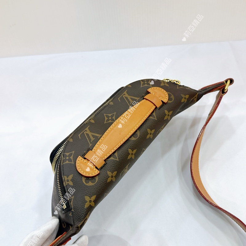 莉亞精品♡ LV 老花腰包 二手美包-4