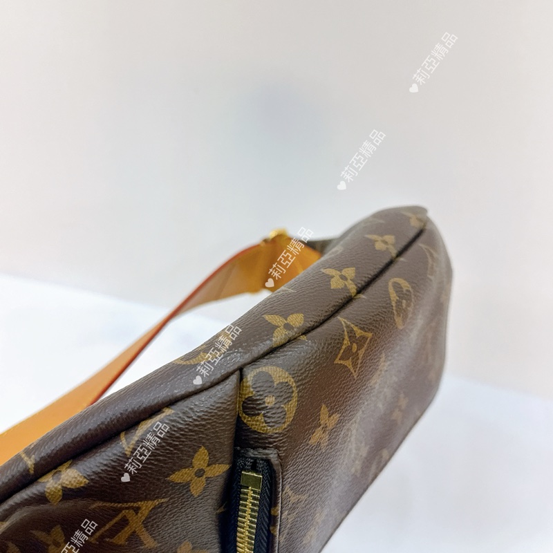 莉亞精品♡ LV 老花腰包 二手美包-10