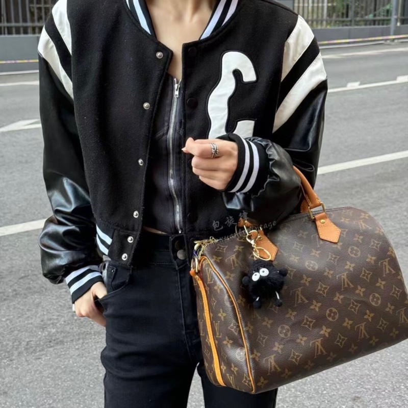 莉亞精品♡ LV 老花speedy 30 二手美包-1