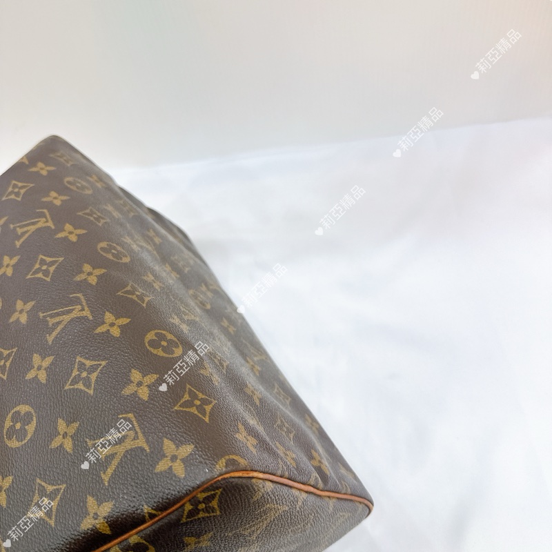 莉亞精品♡ LV 老花speedy 30 二手美包-13