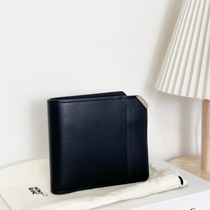 萬寶龍 防盜技術 零錢袋 男短夾-1