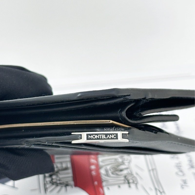 萬寶龍 防盜技術 零錢袋 男短夾-6