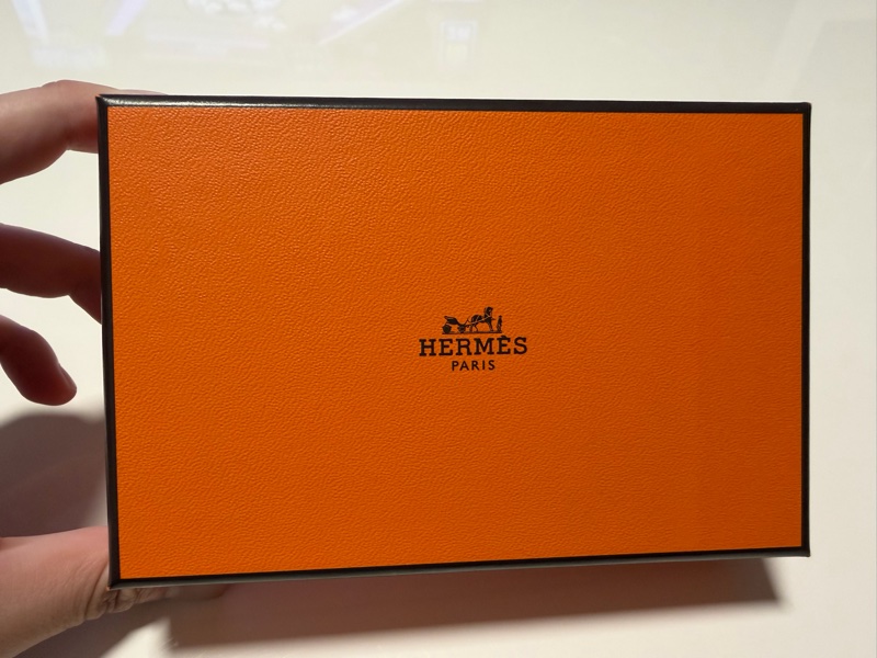 全新Hermes Calvi duo 金棕Gold-1