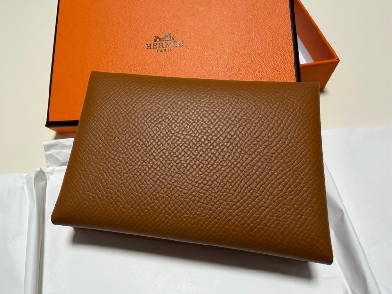 全新Hermes Calvi duo 金棕Gold-3