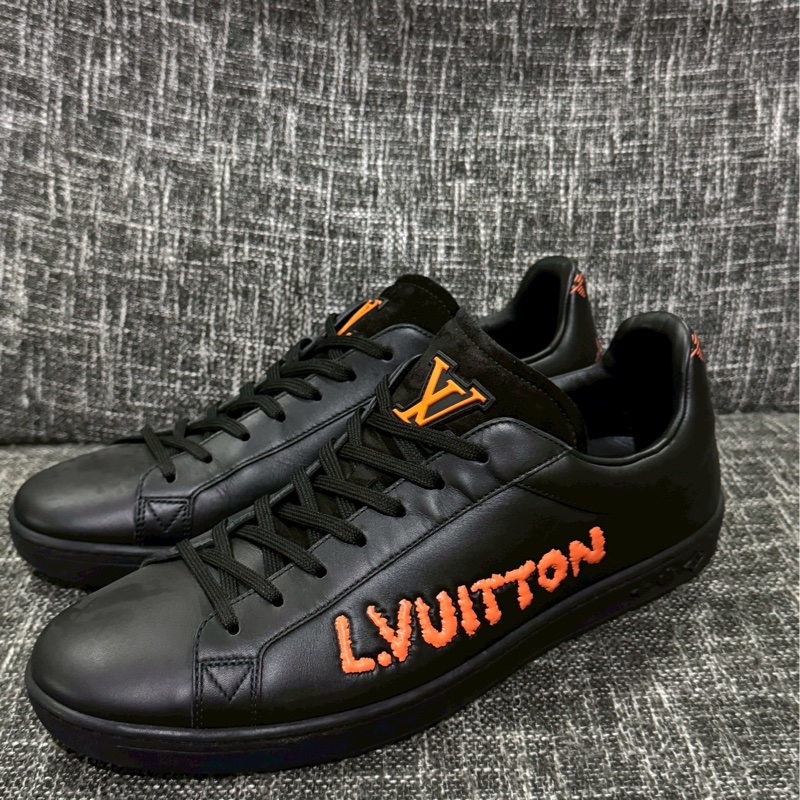 LV黑橘Luxembourg板鞋-0