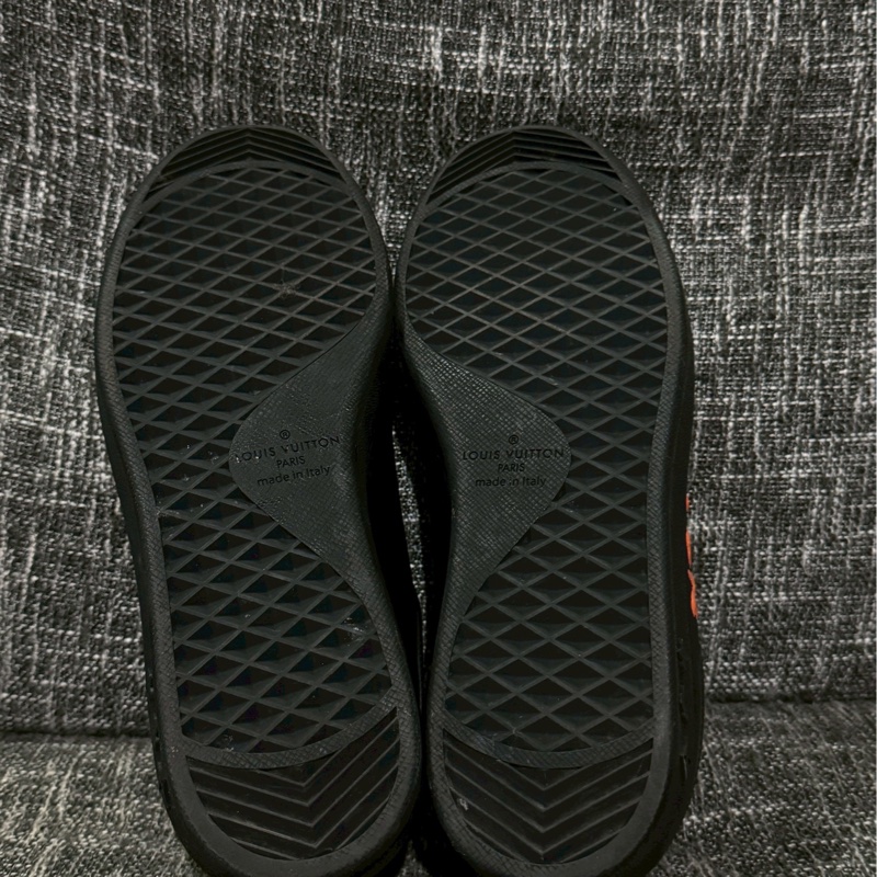 LV黑橘Luxembourg板鞋-2