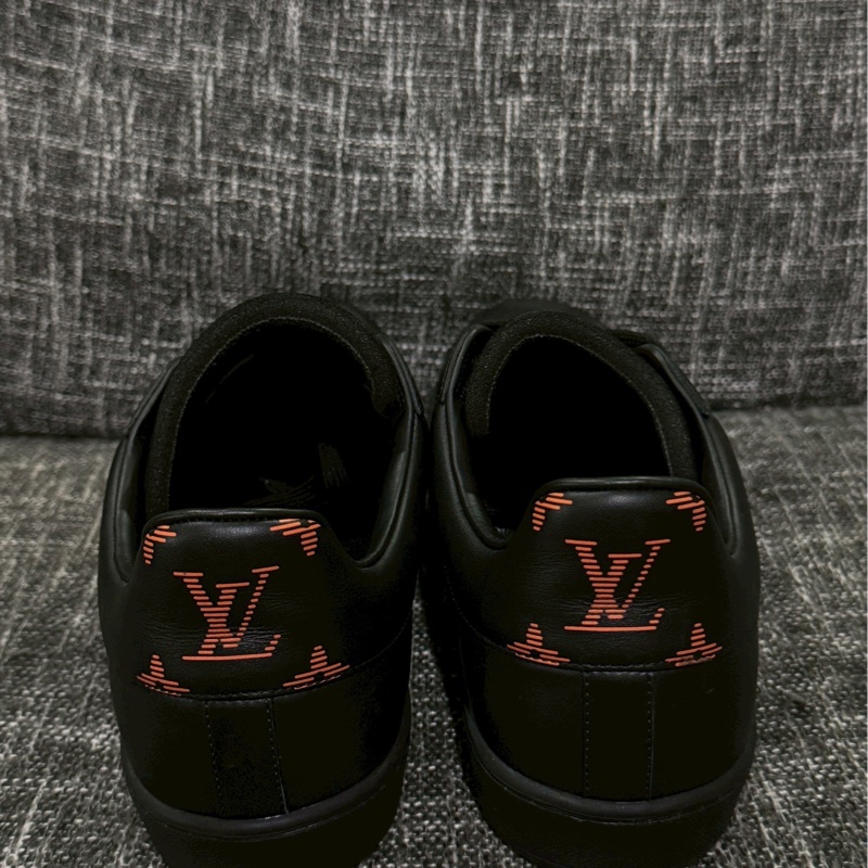 LV黑橘Luxembourg板鞋-4
