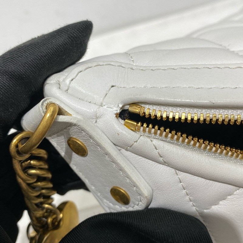 Balenciaga 菱格腰包 艾菲爾鐵塔裝飾鏈條 肩背包手提包斜背包-8