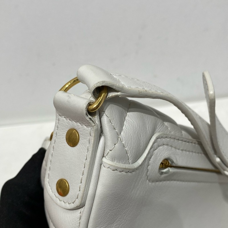 Balenciaga 菱格腰包 艾菲爾鐵塔裝飾鏈條 肩背包手提包斜背包-10