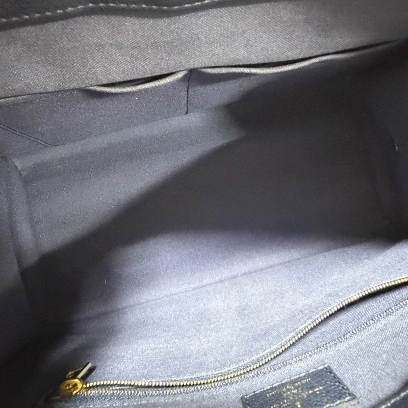 LV 深藍水波紋EPI MM 肩背包-9