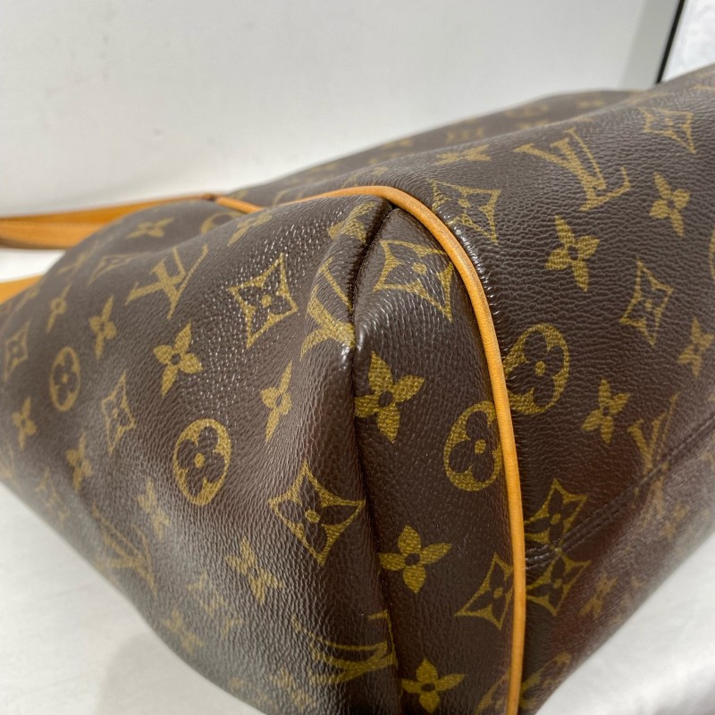 LV路易威登 Totally 奶瓶包 老花托特包 肩背包-9