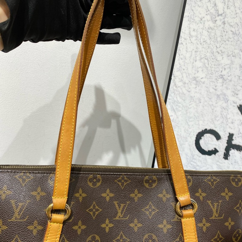 LV路易威登 Totally 奶瓶包 老花托特包 肩背包-16