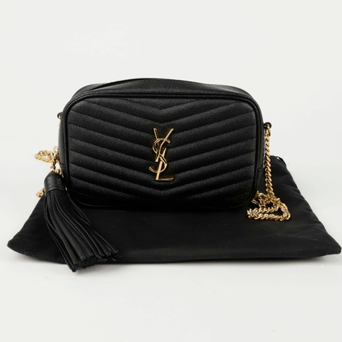 SAINT LAURENT 迷你 Loo 鏈條單肩斜背包 585040