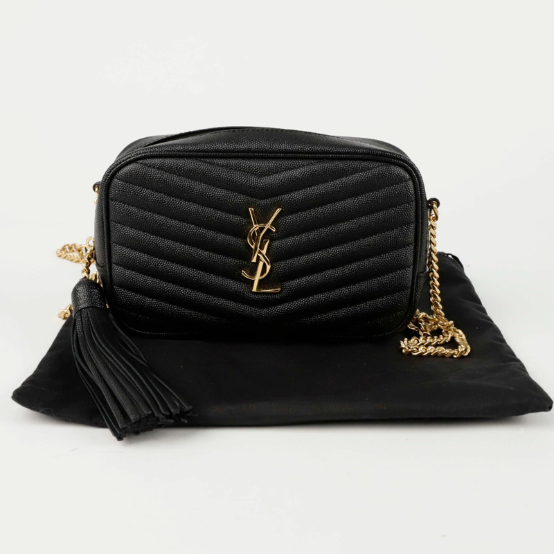 【包稅】SAINT LAURENT 迷你 Loo 鏈條單肩斜背包 585040-0