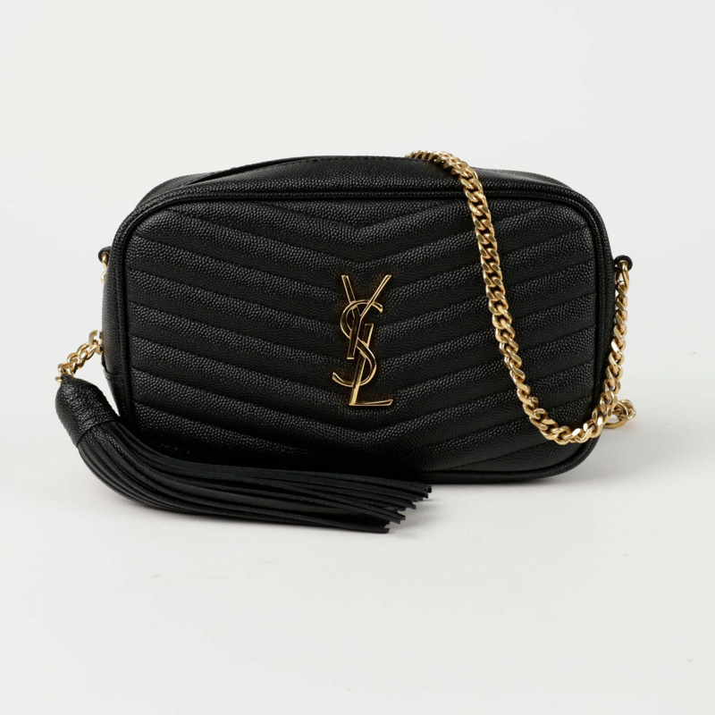 【包稅】SAINT LAURENT 迷你 Loo 鏈條單肩斜背包 585040-1