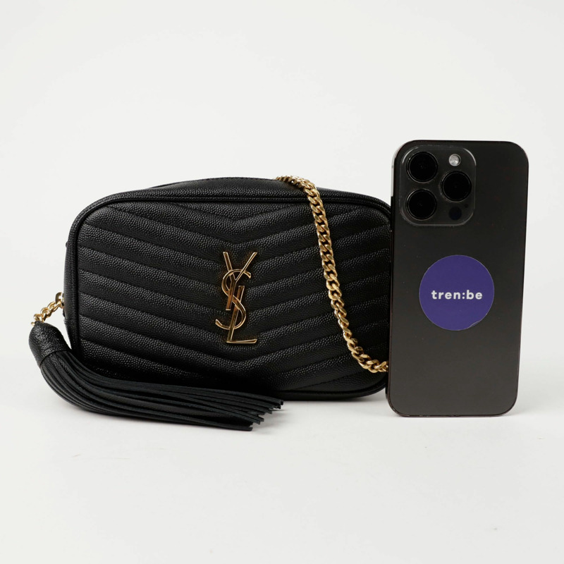 【包稅】SAINT LAURENT 迷你 Loo 鏈條單肩斜背包 585040-9