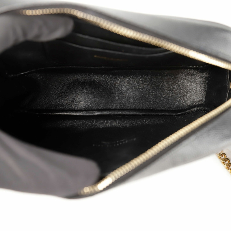 【包稅】SAINT LAURENT 迷你 Loo 鏈條單肩斜背包 585040-10