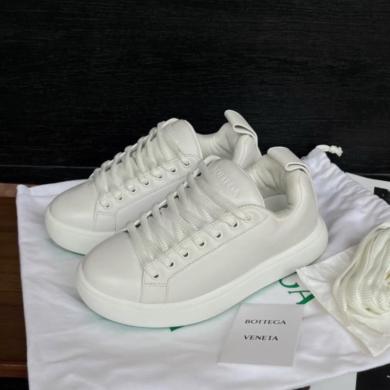 bottega veneta 小白鞋pillow麵包鞋運動鞋 35號 全新配件鞋帶塵袋-0