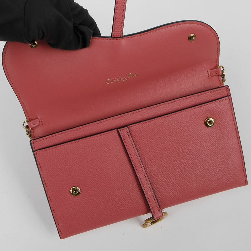 DIOR S5614CBAA 馬鞍形 WOC 肩斜背包-12