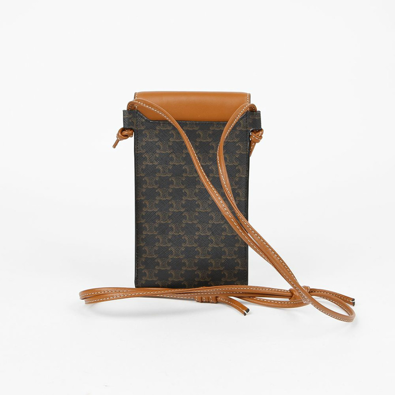 【包稅】CELINE 10G332CQD 翻蓋手機袋斜背包-3