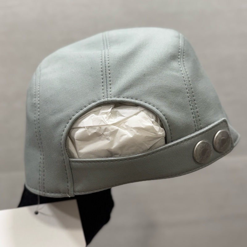 hermes 男裝湖水綠色鴨舌帽-1