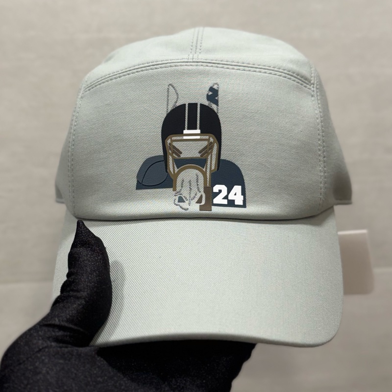 hermes 男裝湖水綠色鴨舌帽-4