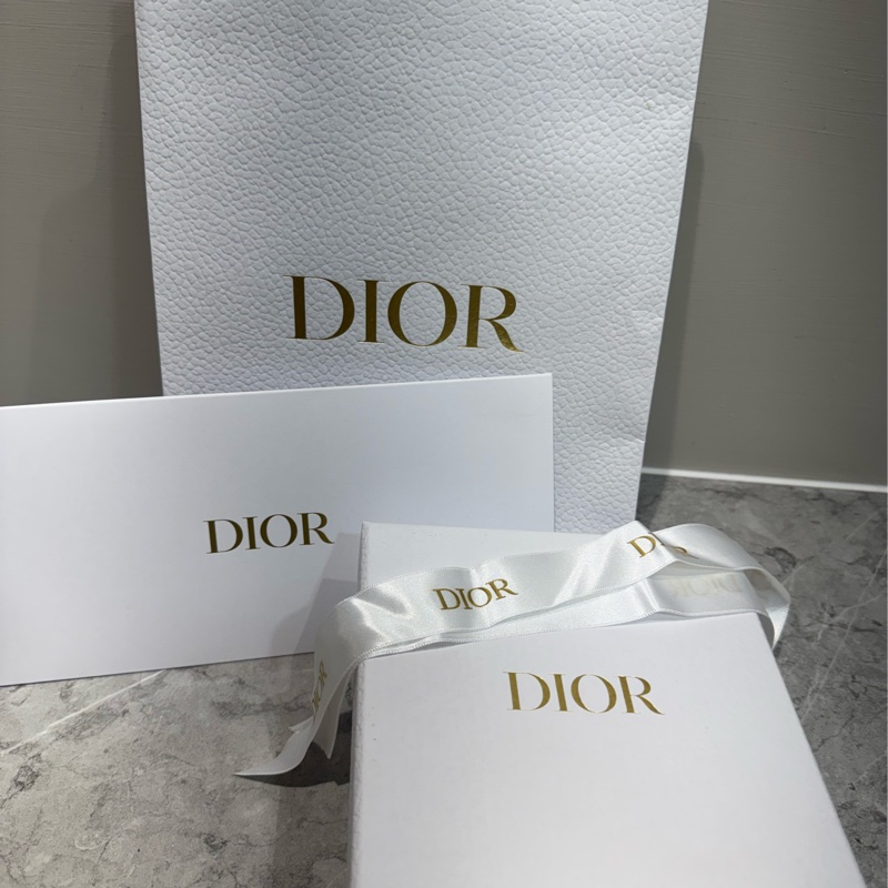 Dior 蒙田30 女用短夾 奶茶色-6