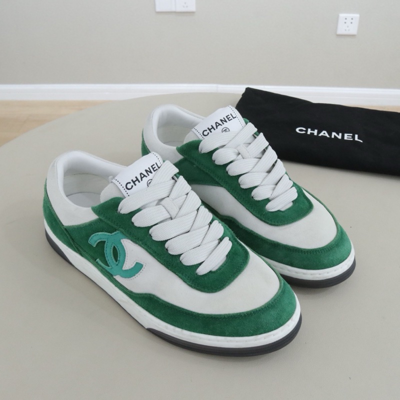 98新香奈兒23P綠色熊貓鞋板鞋36碼配件防塵袋-8