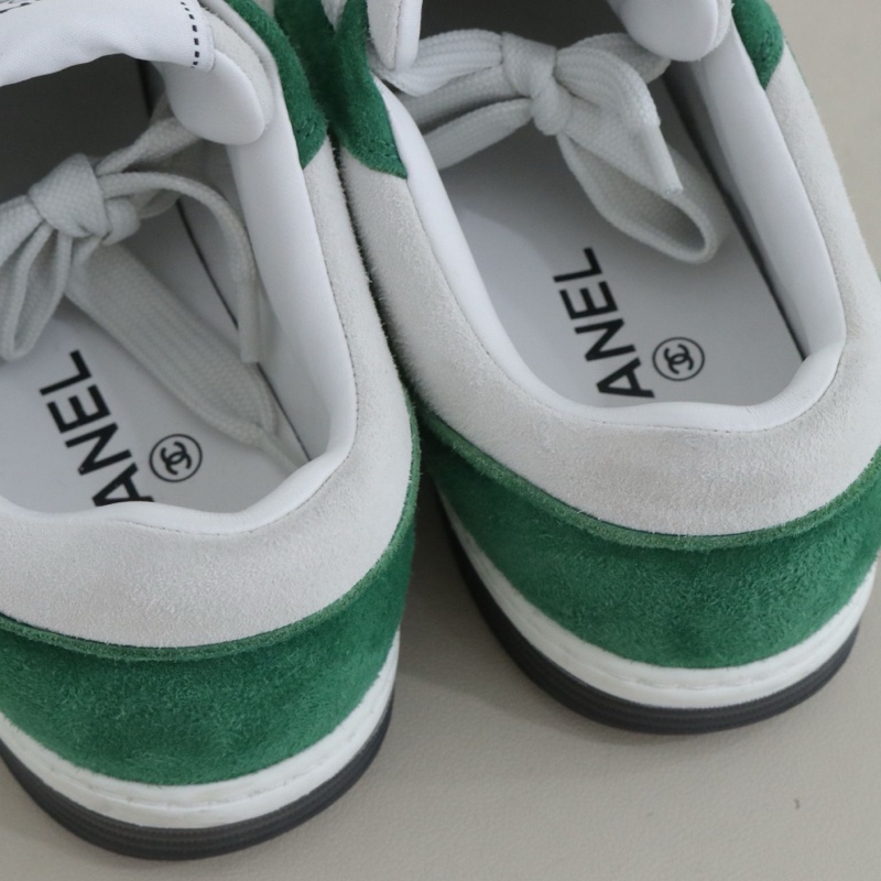 98新香奈兒23P綠色熊貓鞋板鞋36碼配件防塵袋-11